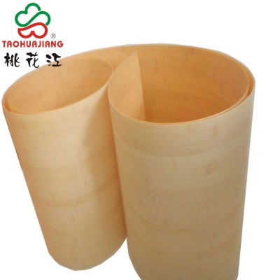 Eco-Friendly Bamboo Plywood Veneer For Furniture Decoration Nature Color