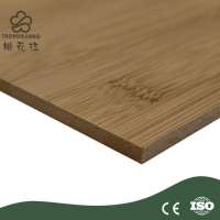 Nondeformable 1-ply Carbonized Edge Grain Bamboo Plywoods Bamboo furniture panels