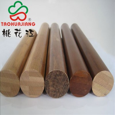 Bamboo product Bamboo Rod For Stair Rail Nature color Carbonized Color